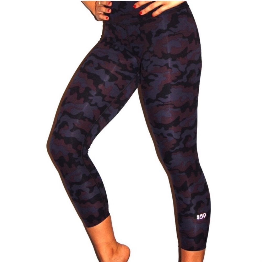 Splits59 Camo Dryver Nova Cropped Leggings- Size Small